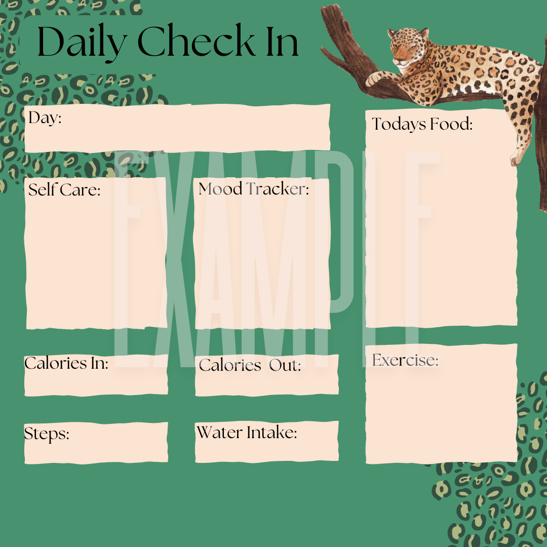 Jungle Leopard Social Media Bundle